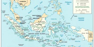 Џакарта Индонезија на мапи света