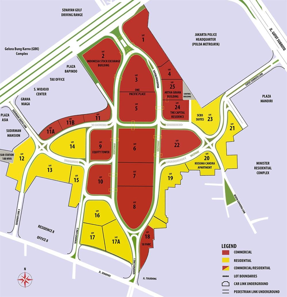 карта скбр Џакарта