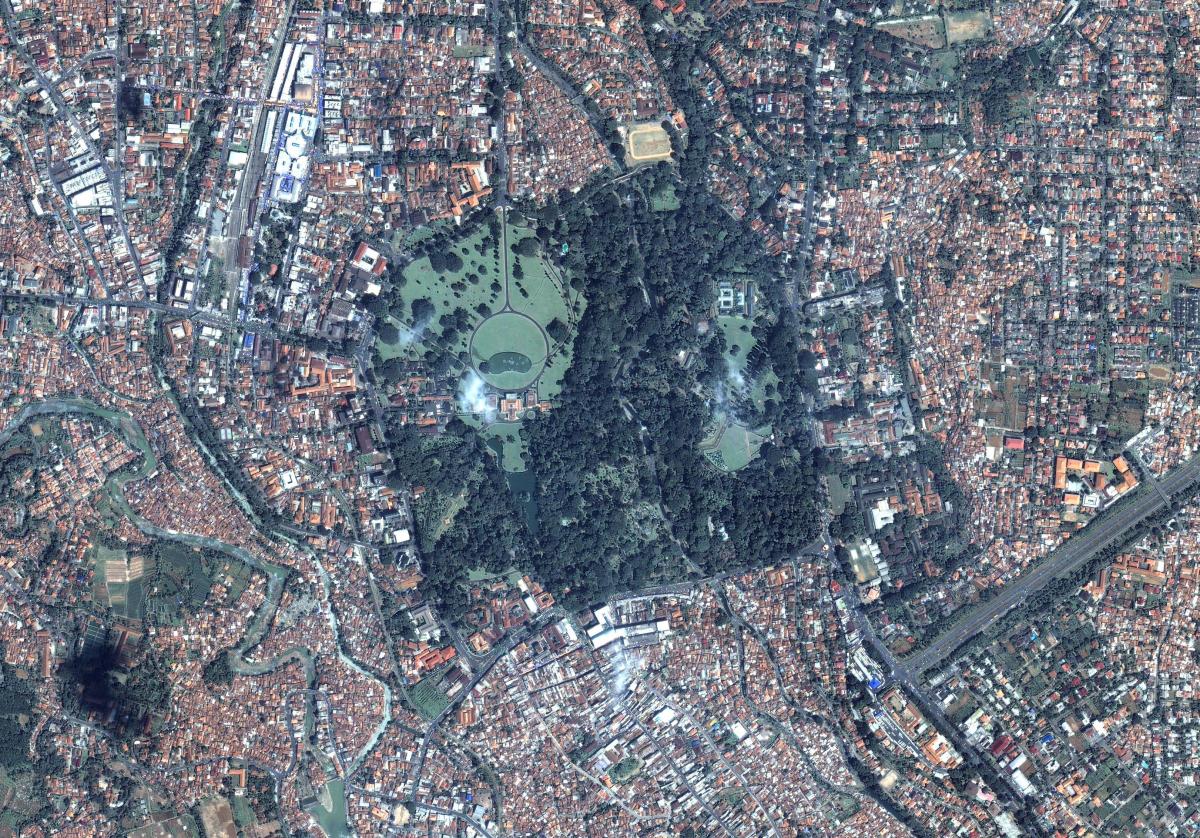 кабловска / сателитска карта Џакарта 