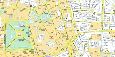 Карта Џакарта ментенг