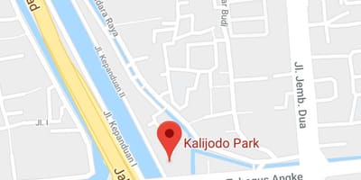 Карта kalijodo Џакарта